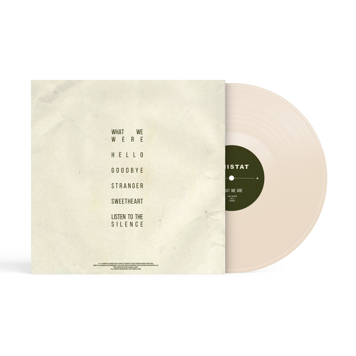 Vinyl: " What We Are "