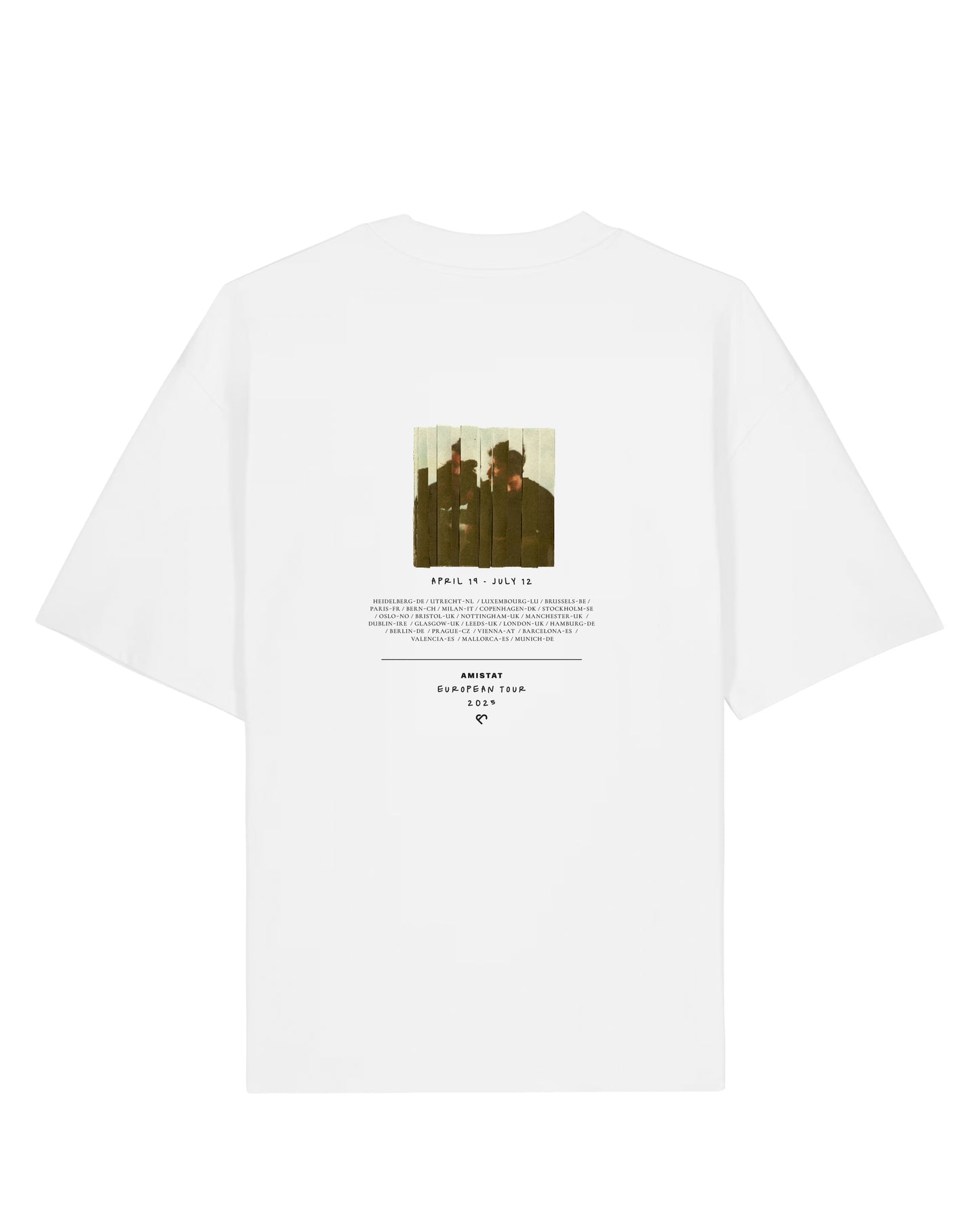 T-Shirt " What We Are `white " - ( Limited Tour Edition )