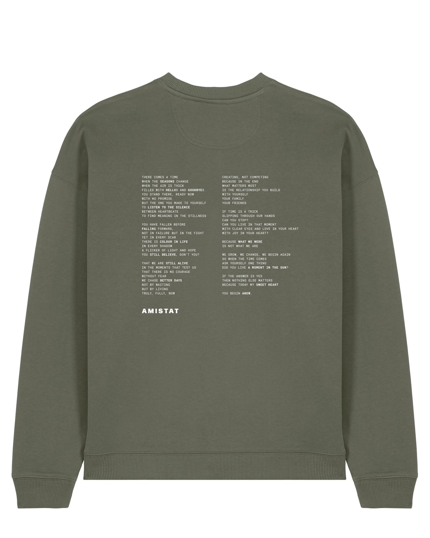 Sweatshirt "What We Are " - ( Limited Tour Edition )